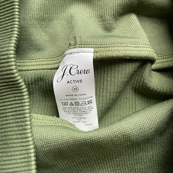 NWT J. Crew SculptStretch high-rise ribbed leggings - Picture 7 of 7